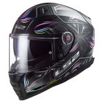 Kaciga LS2 Full Face FF811 VECTOR II TROPICAL belo crna sa naočarim