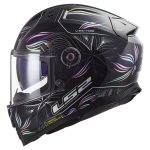 Kaciga LS2 Full Face FF811 VECTOR II TROPICAL belo crna sa naočarim - Slika 4
