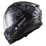 Kaciga LS2 Full Face FF811 VECTOR II TROPICAL belo crna sa naočarim - Slika 2