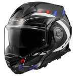 Kaciga LS2 ADVANT  X FUTURE FF901 CARBON plavo crvena