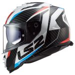 Kaciga LS2 Full Face FF800 STORM II RACER crveno plava sa naočarima - Slika 2