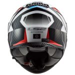 Kaciga LS2 Full Face FF800 STORM II RACER crveno plava sa naočarima - Slika 3