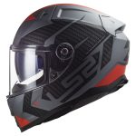 Kaciga LS2 Full Face FF811 VECTOR II mat titanium sa naočarima - Slika 2