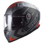 Kaciga LS2 Full Face FF811 VECTOR II mat titanium sa naočarima