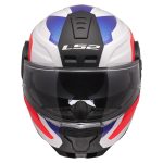 Kaciga LS2 Flip Up FF902 SCOPE II DURIA belo plavo crvena - Slika 3
