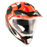 Kaciga Kappa Enduro KV30R GRAYER narandžasto crna L - Slika 5