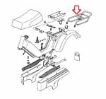 Paktreger Tomos A3 A35 crni - Slika 3