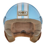 Kaciga NOX Jet N210 pastelno plava M - Slika 2