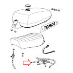 Paktreger Tomos E90 nikl - Slika 4