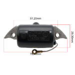 Bobina Tomos 6V crno Bosch paljenje Hidria or - Slika 4