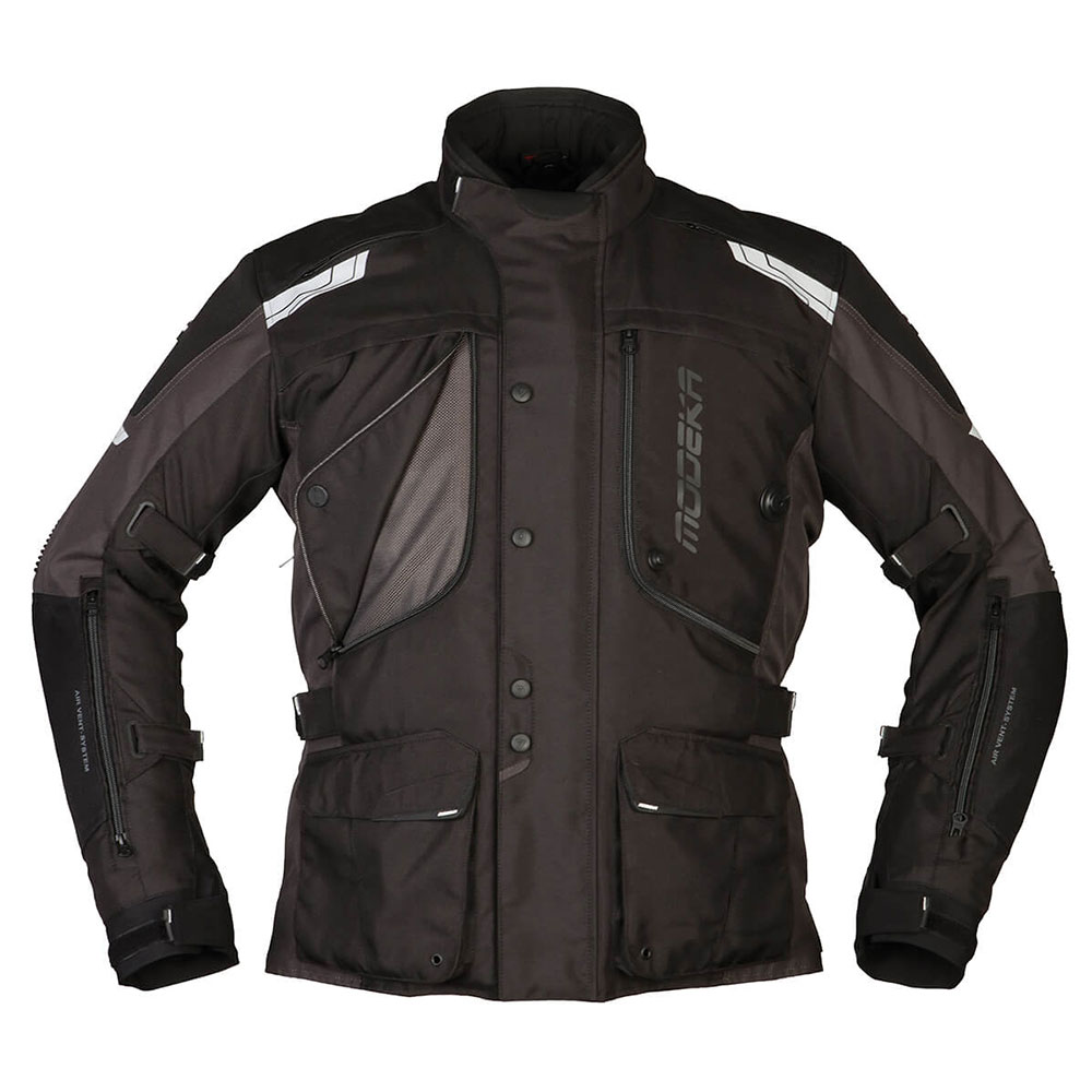 Jakna AERIS crno siva 62 / 5XL MODEKA