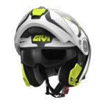 Kaciga GIVI Flip Up X27 DIMENSION crno belo žuta XL - Slika 2
