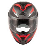 Kaciga Kappa KV32F STRONG titanium red Flip up M - Slika 4