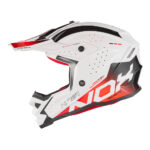 Kaciga NOX Cross N761 GRADIANT crveno bela dečija XL
