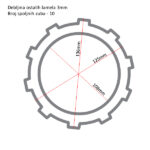 Lamele TRW MCC317-10 set - Slika 3