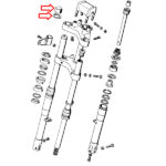 Matica vila sa platnom Tomos E90 - Slika 2