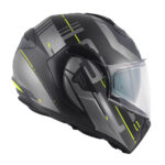 Kaciga GIVI Flip Up X30 PULSAR titanium žuta L - Slika 5