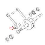 Bolcna klipnjače fi 16x34 mm - Slika 2