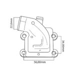 Grlo karburatora Minarelli vertikalni 50cc 2T - Slika 2