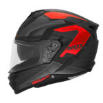Kaciga NOX Full Face sa naočarima N304 S CARVER MATT BLACK RED M
