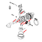 Set za reparaciju Dellorto karb. SHA 14-12 mali set - Slika 2
