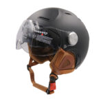 Kaciga za trotinet NOX EXKLUSIV Jet E-BIKE 2 mat crna M - Slika 2
