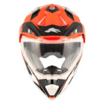 Kaciga Kappa Enduro KV30R GRAYER narandžasto crna L - Slika 6
