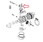 Poklopac šibera Dellorto karburatora Tomos Aluminijumski - Slika 3