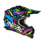 Kaciga ONEAL Cross 2SRS GLITCH multi XL - Slika 5