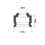 Teflon ventila Suzuki Burgman 125 Athena - Slika 2