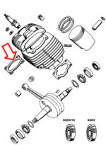 Dihtung glave Tomos fi 40 mm - Slika 2