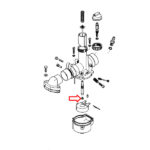 Dizna Tomos BT50 T15 Bing donja fi 0,72 mm - Slika 2
