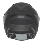 Kaciga NOX Jet N130 MYST mat crno srebrna 2XL - Slika 3