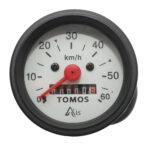 Kilometar sat Tomos APN ATM 60km bela podloga 234355 - Slika 2