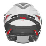 Kaciga NOX Jet N130 MYST crveno bela XL - Slika 3