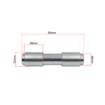 Čaura zadnjih vila Tomos A3 A35 fi 12x22x95 mm kpl - Slika 2