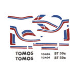 Nalepnice Tomos BT50 veliki set
