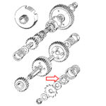 Semering 17x28x7 CN - Slika 3