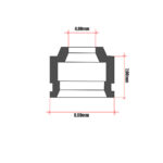 Teflon ventila Yamaha Majesty Athena kom - Slika 2
