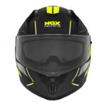 Kaciga NOX Full Face sa naočarima N401 XENO  mat crno žuta XL - Slika 2