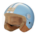 Kaciga NOX Jet N210 pastelno plava L