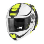 Kaciga GIVI Flip Up X27 DIMENSION crno belo žuta XXL