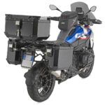 Bočni kofer GIVI TREKKER OUTBACK MONOKEY® CAM SIDE EVO SMART 33 BLACK LINE ALU crni desni 33L - Slika 3