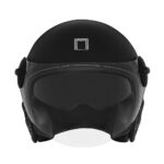 Kaciga NOX HERITAGE PREMIUM crna sa crnom kožom M - Slika 3