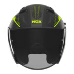 Kaciga NOX Jet N130 MYST mat crno žuta M - Slika 2