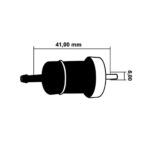 Filter goriva Kymco Agility RMS 6 mm - Slika 2
