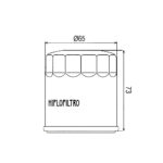 Filter ulja HF177 Hiflo - Slika 2
