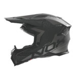 Kaciga NOX Cross N634 GRADIANT srebrno mat crna