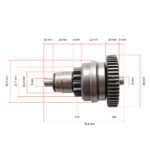 Bendiks Piaggio Liberty 125/Vespa ET4 13/47 RMS - Slika 2
