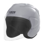 Kaciga NOX Jet N220 nardo siva L